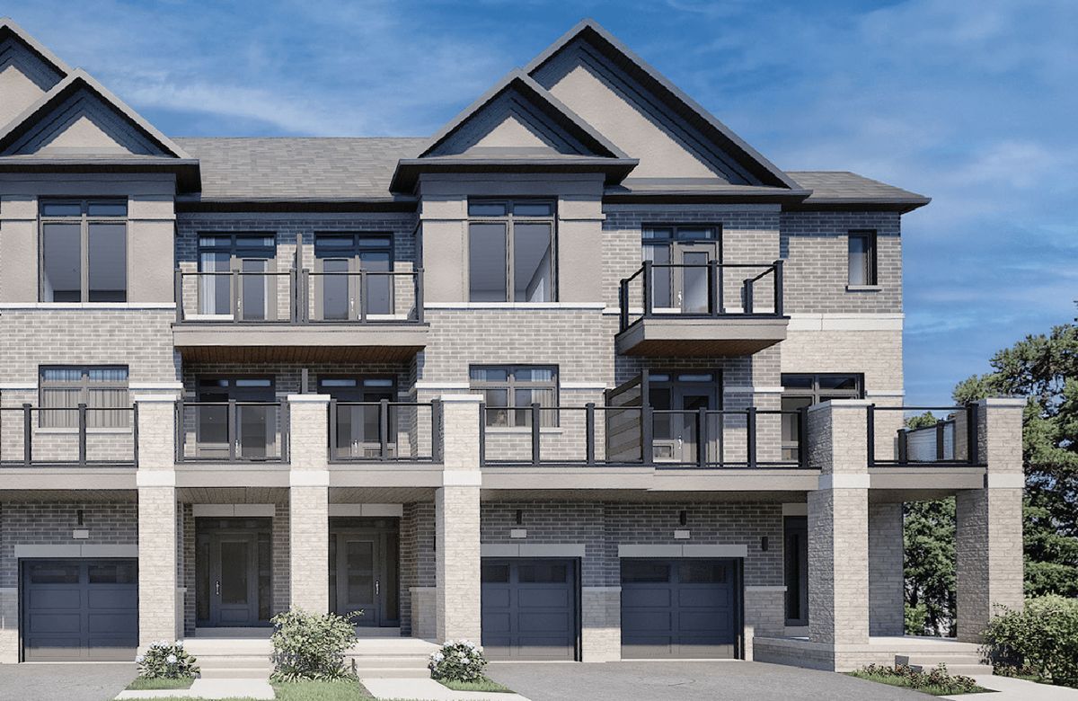 The Wheatfield, townhomes with wide terraces